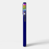 Regenbogensterne auf dem individuelle Name Case-Mate iPhone Hülle (Rückseite / Links)