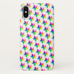 Regenbogensterne auf weißem Case-Mate iPhone Gehäu Case-Mate iPhone Hülle