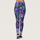 Regenbogensterne Leggings (Rückseite)