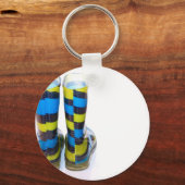 Regenbogenstiefel Schlüsselanhänger (Vorderseite)