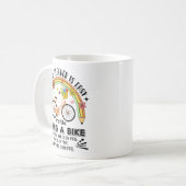 Regenbogenstift-Lehrerin Wertschätzung, lustiger L Kaffeetasse (Vorderseite Links)