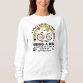 Regenbogenstift-Lehrerin Wertschätzung, lustiger L Sweatshirt (Vorderseite)
