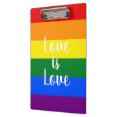 Regenbogenstolz Klemmbrett (Links)