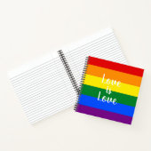 Regenbogenstolz - notizblock (Innenseite)