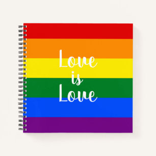 Regenbogenstolz - notizblock