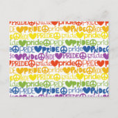 Regenbogenstolz Postkarte (Vorderseite)