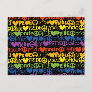 Regenbogenstolz Postkarte