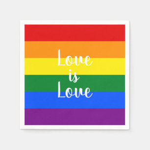 Regenbogenstolz - serviette