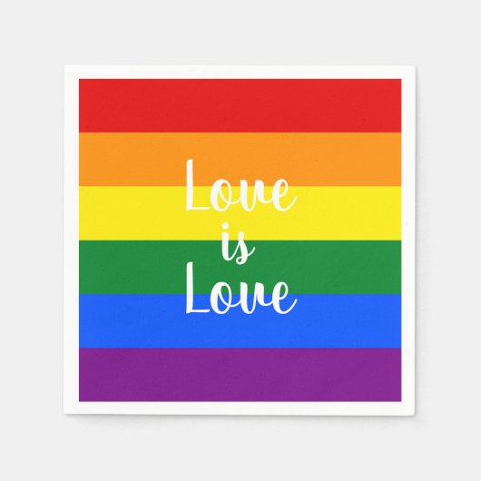 Regenbogenstolz - serviette (Vorderseite)