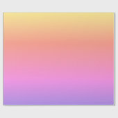 Regenbogenstrahler (gemildert) geschenkpapier (Flach)