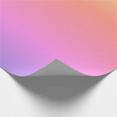 Regenbogenstrahler (gemildert) geschenkpapier (Ecke)