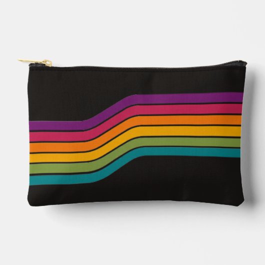 Regenbogenstraße Zubehörtasche (Vorderseite)