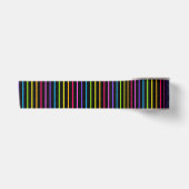 Regenbogenstreifen 8,2 Satinband (Vorderseite)