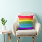 Regenbogenstreifen American MoJo Pillow Kissen (Stuhl )