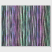 Regenbogenstreifen auf schwarz: geschenkpapier (Flach)