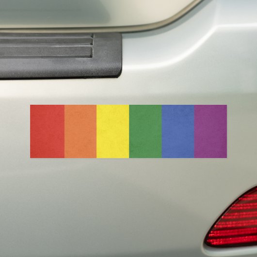 Regenbogenstreifen Autoaufkleber (Auf Auto)