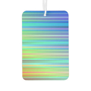 Regenbogenstreifen Autolufterfrischer