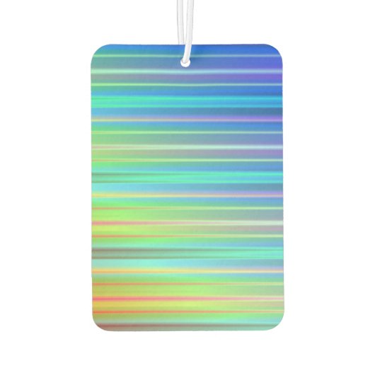 Regenbogenstreifen Autolufterfrischer (Rückseite)
