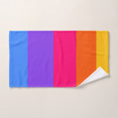 Regenbogenstreifen Badhandtuch Set (Handtuch)