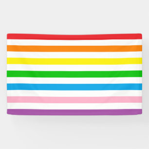 Regenbogenstreifen! Banner