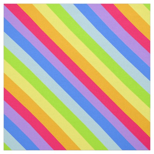 Regenbogenstreifen, buntes gemustertes Gewebe Stoff (Muster)