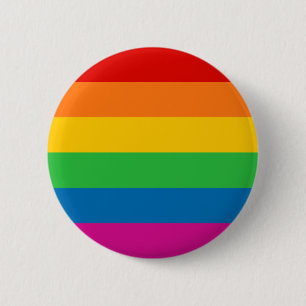 Regenbogenstreifen Button