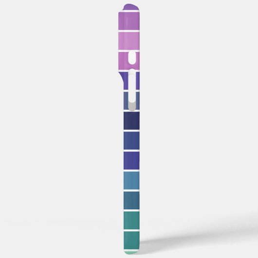 Regenbogenstreifen Case-Mate iPhone Hülle (Rückseite / Links)