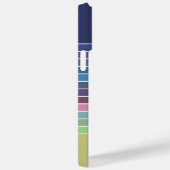 Regenbogenstreifen Case-Mate iPhone Hülle (Rückseite / Rechts)