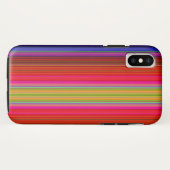 Regenbogenstreifen Case-Mate iPhone Hülle (Rückseite (Horizontal))