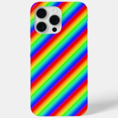 Regenbogenstreifen Case-Mate iPhone Hülle (Rückseite)