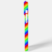 Regenbogenstreifen Case-Mate iPhone Hülle (Rückseite / Links)
