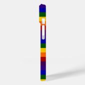 Regenbogenstreifen Case-Mate iPhone Hülle (Rückseite / Links)