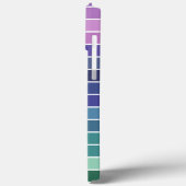 Regenbogenstreifen Case-Mate iPhone Hülle (Rückseite / Links)