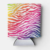 Regenbogenstreifen Dosenkühler (Vorderseite)