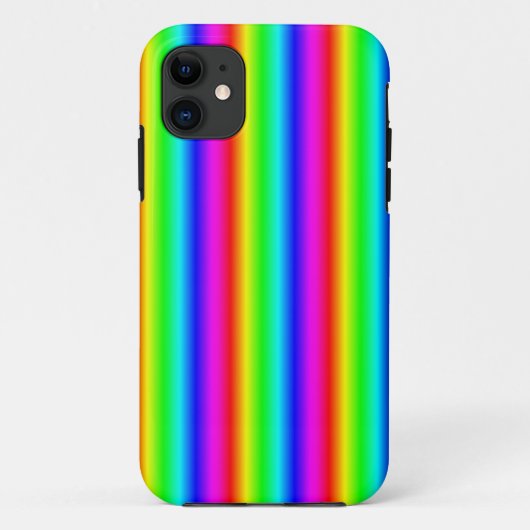 Regenbogenstreifen für iPhone-Gehäuse Case-Mate iPhone Hülle (Rückseite)