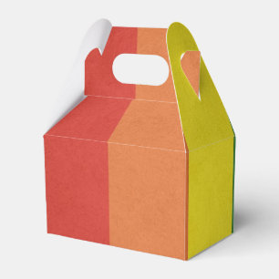 Regenbogenstreifen Geschenkschachtel