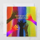 Regenbogenstreifen (Hände) (Vorderseite)