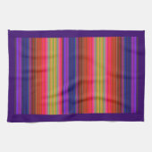 Regenbogenstreifen Handtuch (Horizontal)