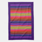 Regenbogenstreifen Handtuch (Vertikal)
