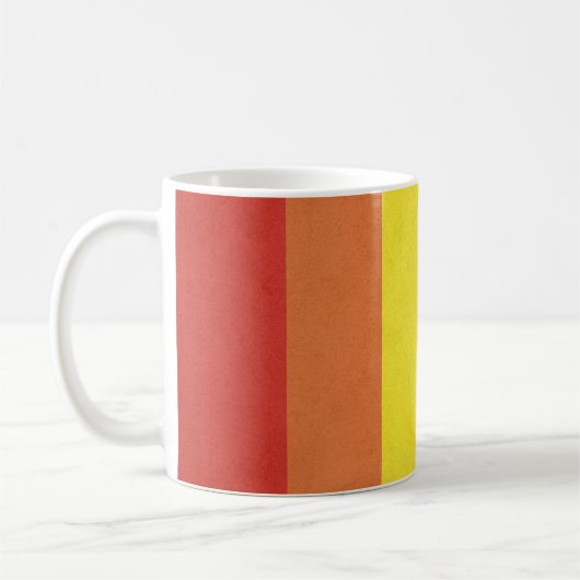 Regenbogenstreifen Kaffeetasse (Links)
