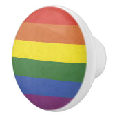Regenbogenstreifen Keramikknauf (Rechts)