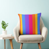 Regenbogenstreifen Kissen (Stuhl )