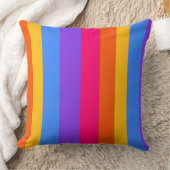 Regenbogenstreifen Kissen (Decke)