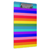 Regenbogenstreifen Klemmbrett (Rechts)