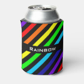 Regenbogenstreifen können kühler werden dosenkühler (Kanne Rückseite)