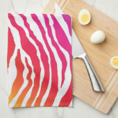 Regenbogenstreifen Küchentuch (Viertel Falte)