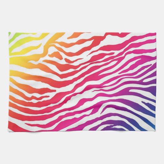 Regenbogenstreifen Küchentuch (Horizontal)