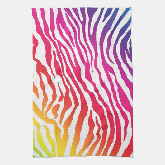 Regenbogenstreifen Küchentuch (Vertikal)