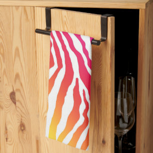 Regenbogenstreifen Küchentuch