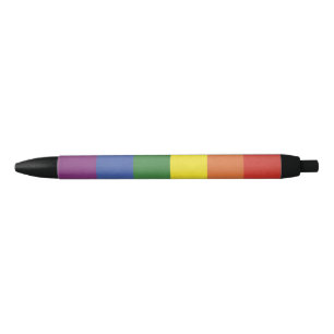 Regenbogenstreifen Kugelschreiber